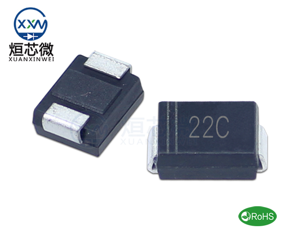 P6SMB22CA參數(shù),TVS二極管P6SMB22CA瞬態(tài)(變)抑制二極管